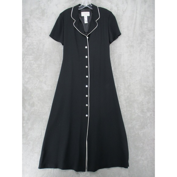Evan Picone Dresses & Skirts - Vintage Evan Picone Dress Womens 8 Modest Button Front Modest Career Feminine